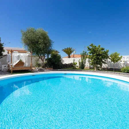 Palm Mar With Pool And Garden * Арона