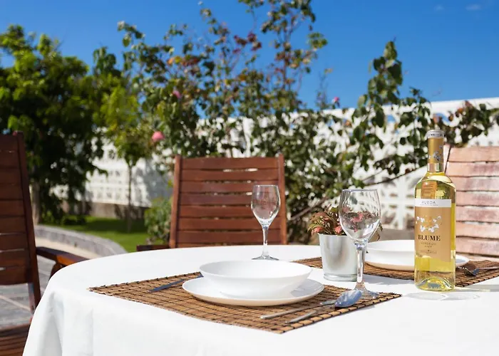 בית נופש Palm Mar With Pool And Garden